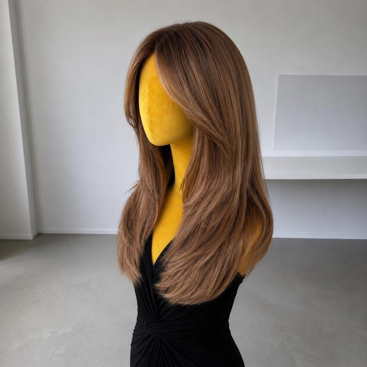 Hazel – 24” Brown Wig