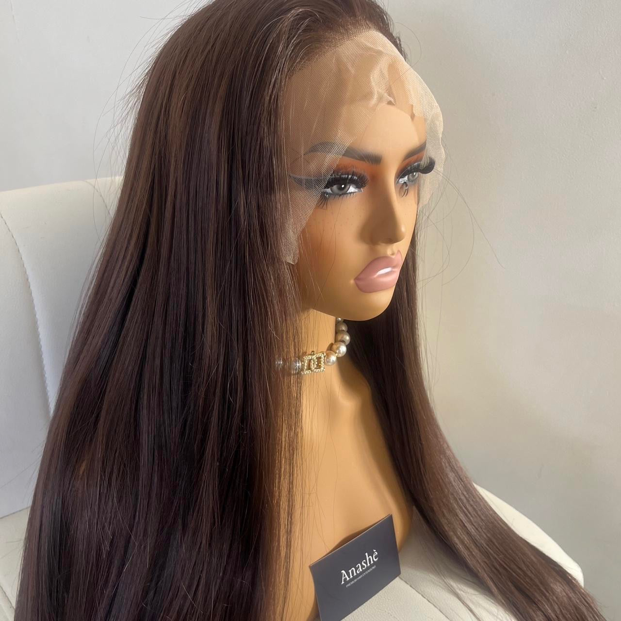Valencia – 26” Brown Wig