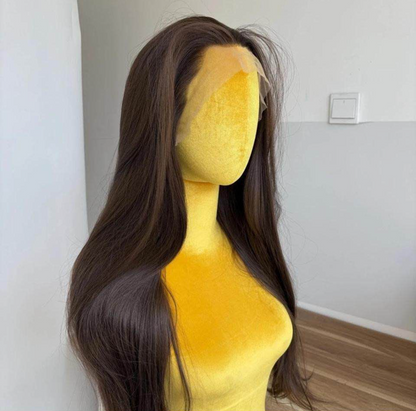 Victoria - 24” Brown Wig