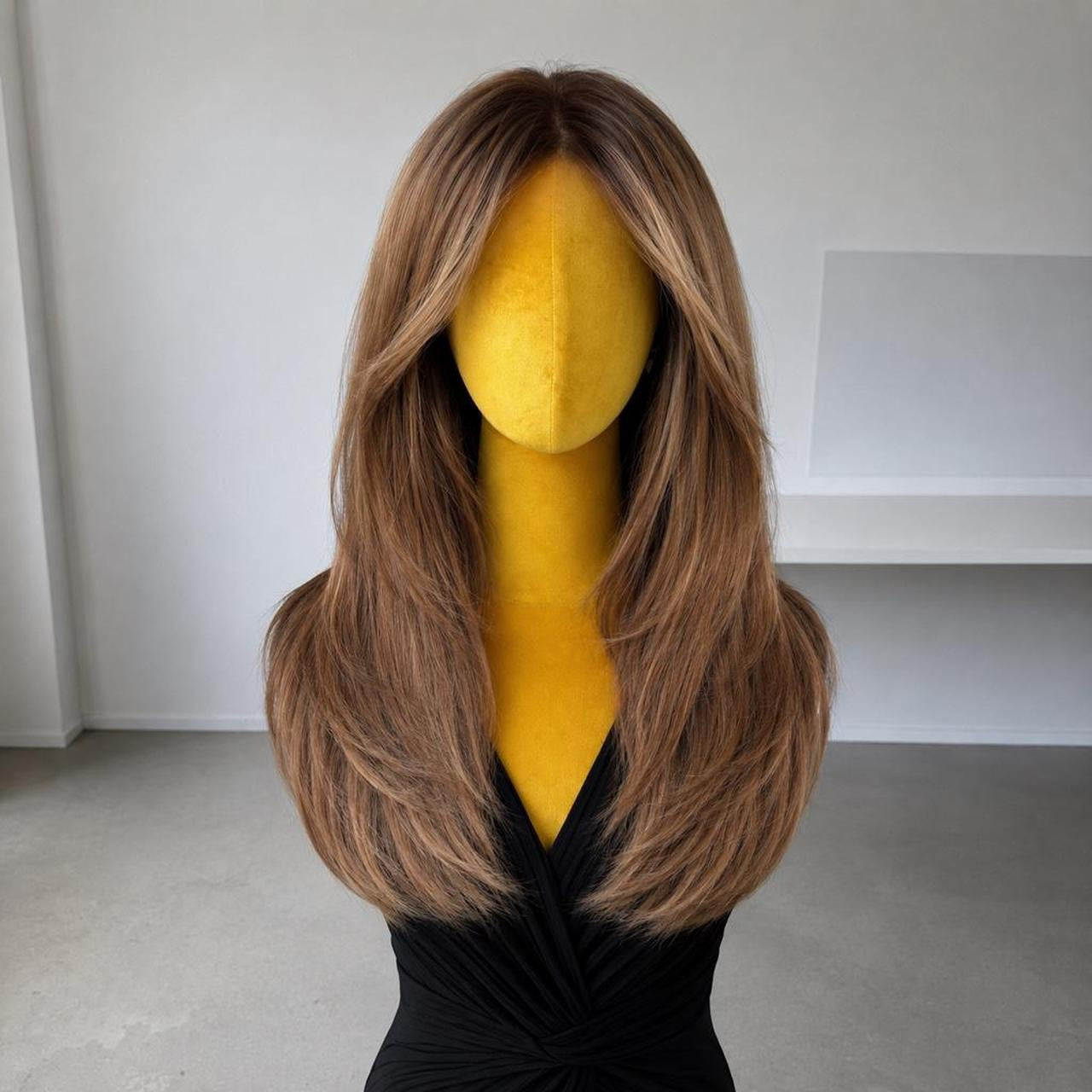 Hazel – 24” Brown Wig