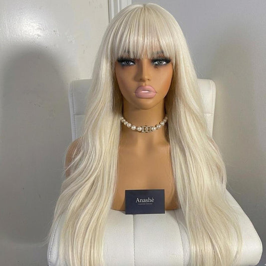 Brooke – 24” Blonde Fringe Wig
