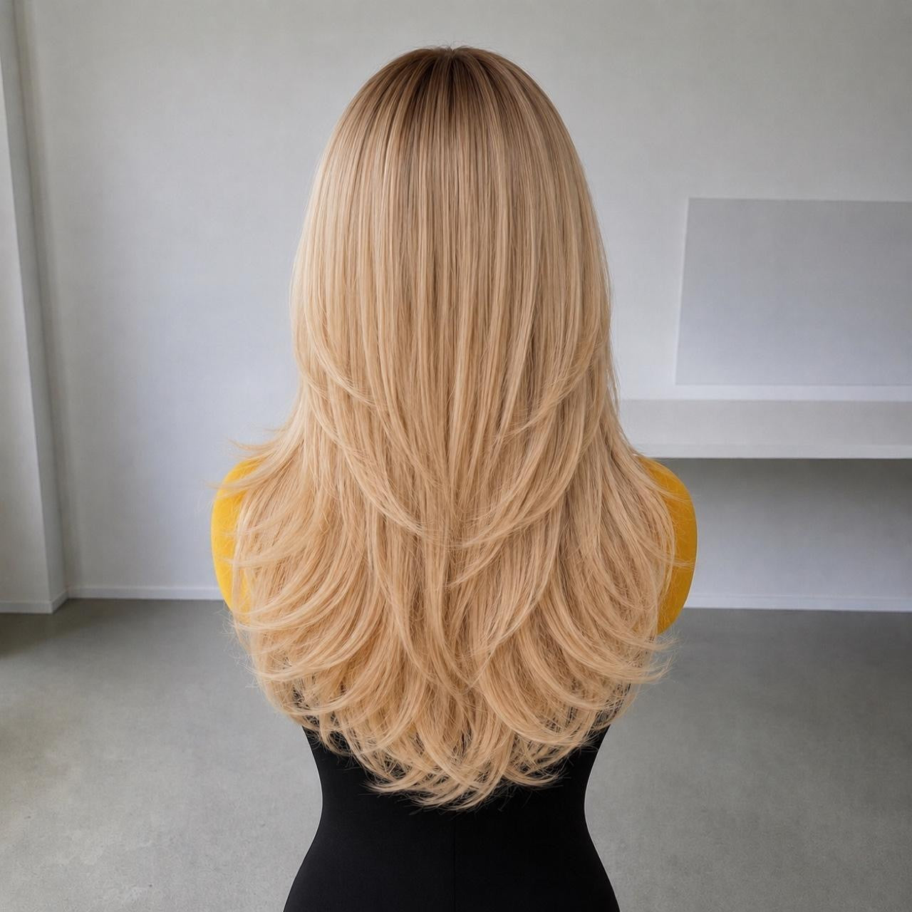 Samantha – 24” Blonde Wig