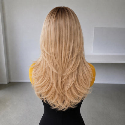 Samantha – 24” Blonde Wig