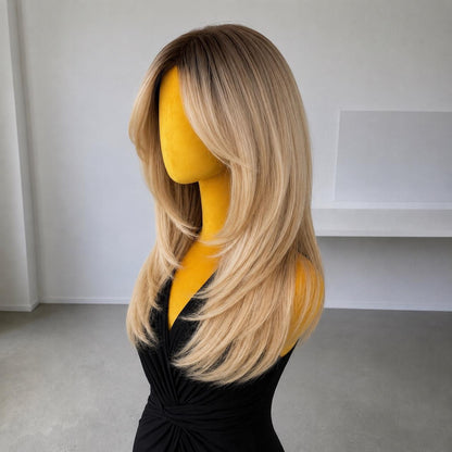 Samantha – 24” Blonde Wig