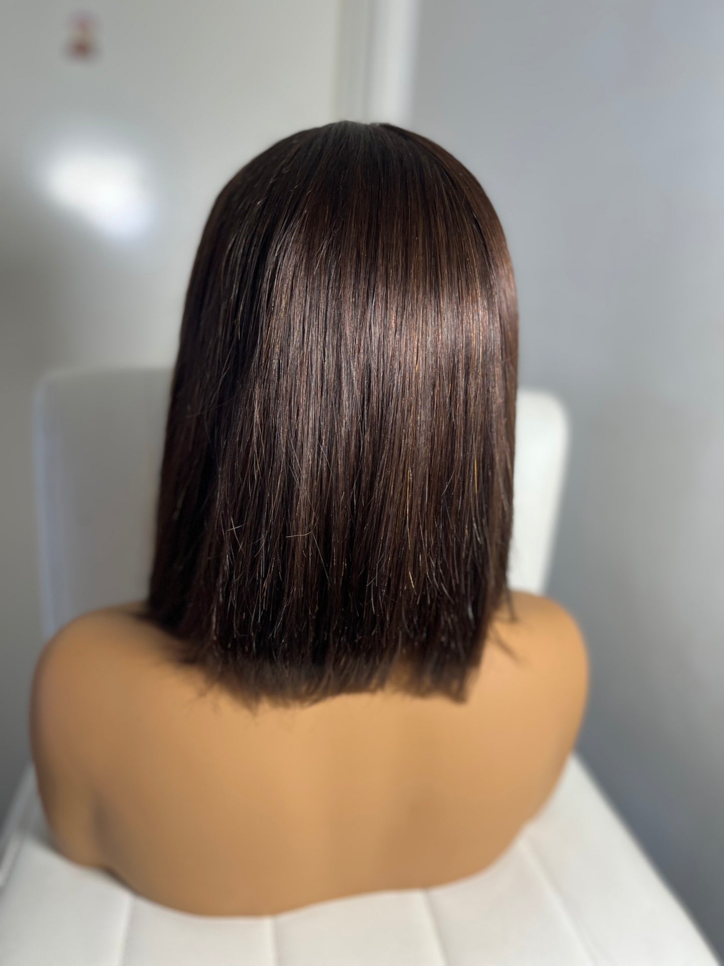 Sasha – 10” Dark Brown Bob Wig