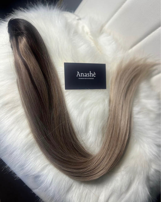 Ombré Clip In Ponytail