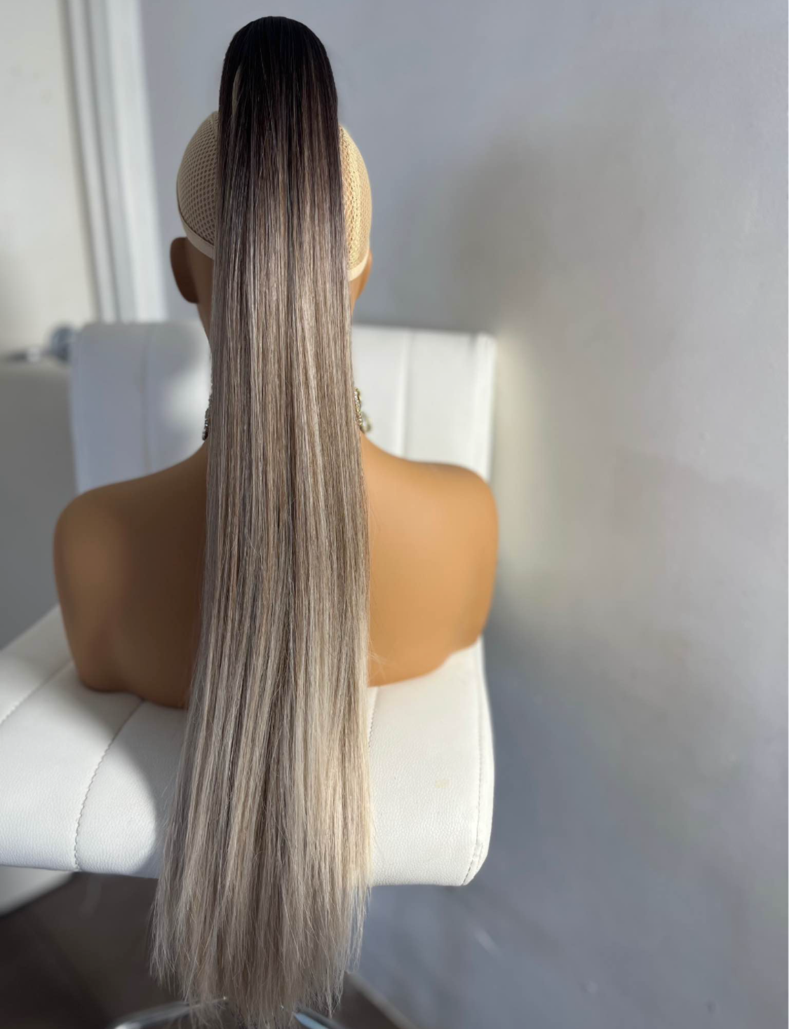 Ombré Clip In Ponytail