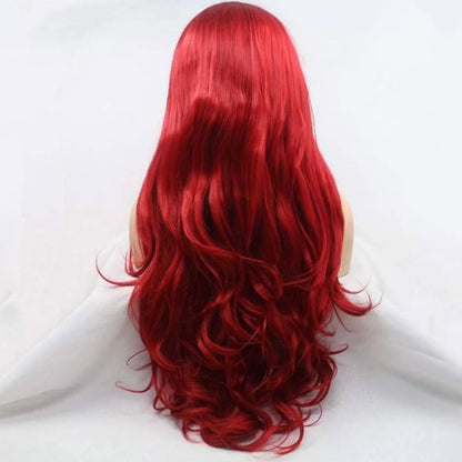 Fantasia - Red Lacefront Wig