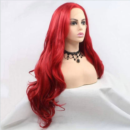 Fantasia - Red Lacefront Wig