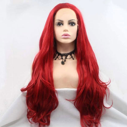 Fantasia - Red Lacefront Wig